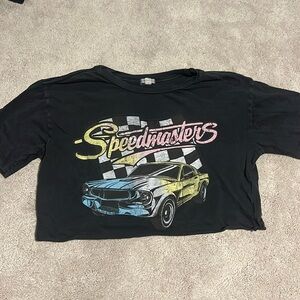 size xs garage Cropped graphicT-Shirt